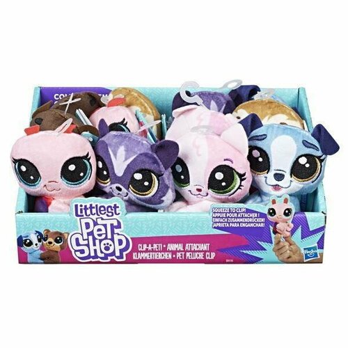 Игрушка мягконабивная Пет-прилипала Littlest PetShop в асс. Hasbro E0135EU4