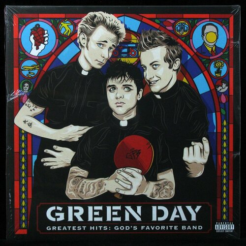 Виниловая пластинка Reprise Green Day – Greatest Hits: God's Favorite Band (2LP)