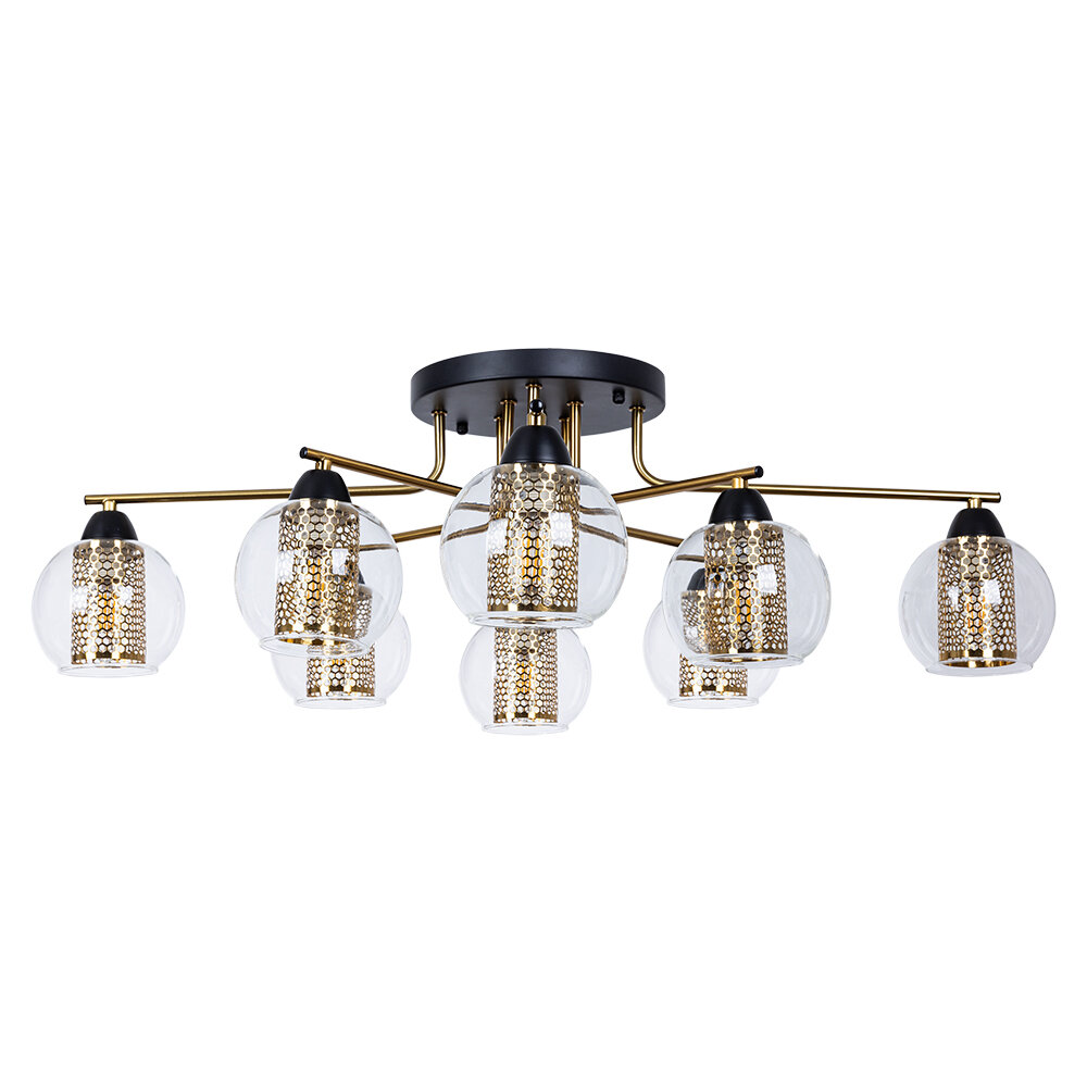 Потолочная люстра Arte Lamp MANCHESTER A7045PL-8BK