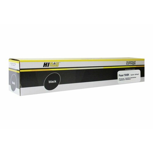 Тонер-картридж Hi-Black (HB-106R01446) для Xerox Phaser 7500, Bk, 19,8K картридж hi black hb 106r01446 19800 стр черный