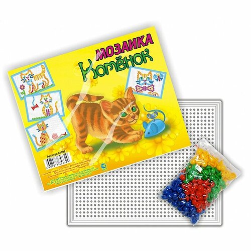 Мозаика Гелий Котенок 200 деталей 1009 483₽