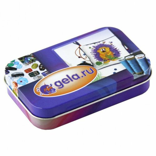 Hemline SPEC05 Металлическая коробочка для мелкой фурнитуры 95 х 6 х 21 см 450₽