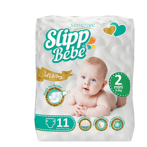 Подгуз. Slipp Soft&Dry Mini 3-6кг 11шт
