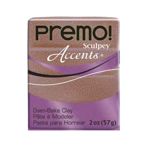 Полимерная глина Sculpey Premo (розовый глиттер) 57г PE02 5135