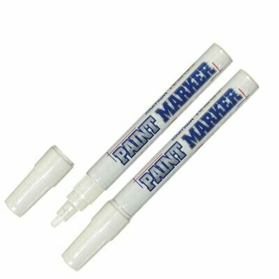 фото Маркер промышленный Mun-Hwa 2 мм белый, 400748