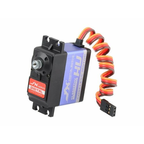 Сервомашинка цифровая JX Servo CLS6027HV, 60г/27.4/0.09/7.4V Ecoboost сервомашинка цифровая jx servo cls6336hv 63г 35 6 0 11 7 4v ecoboost