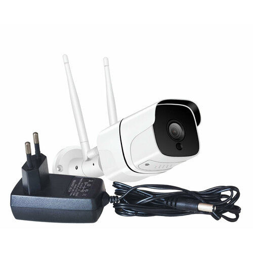 IP-камера 3Mp HD-com 3MP SE.188 (H265) (C99442FPA) уличная Wi-Fi. С записью в облако Amazon. Датчик движения, запись видео и звука на SD карту.