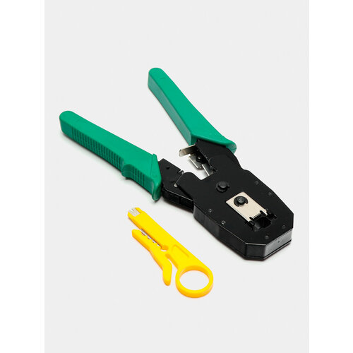 Обжимной инструмент RJ 45 rj45 RJ11 RJ12 обжим зажим обжимник клещи кримпер crimp обжимка 1399₽