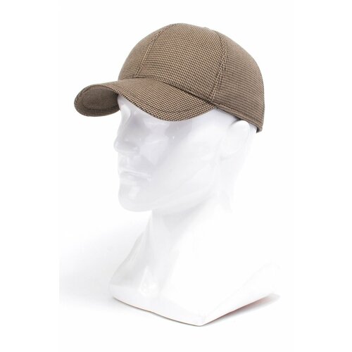 фото Бейсболка antar, размер 58-59, коричневый