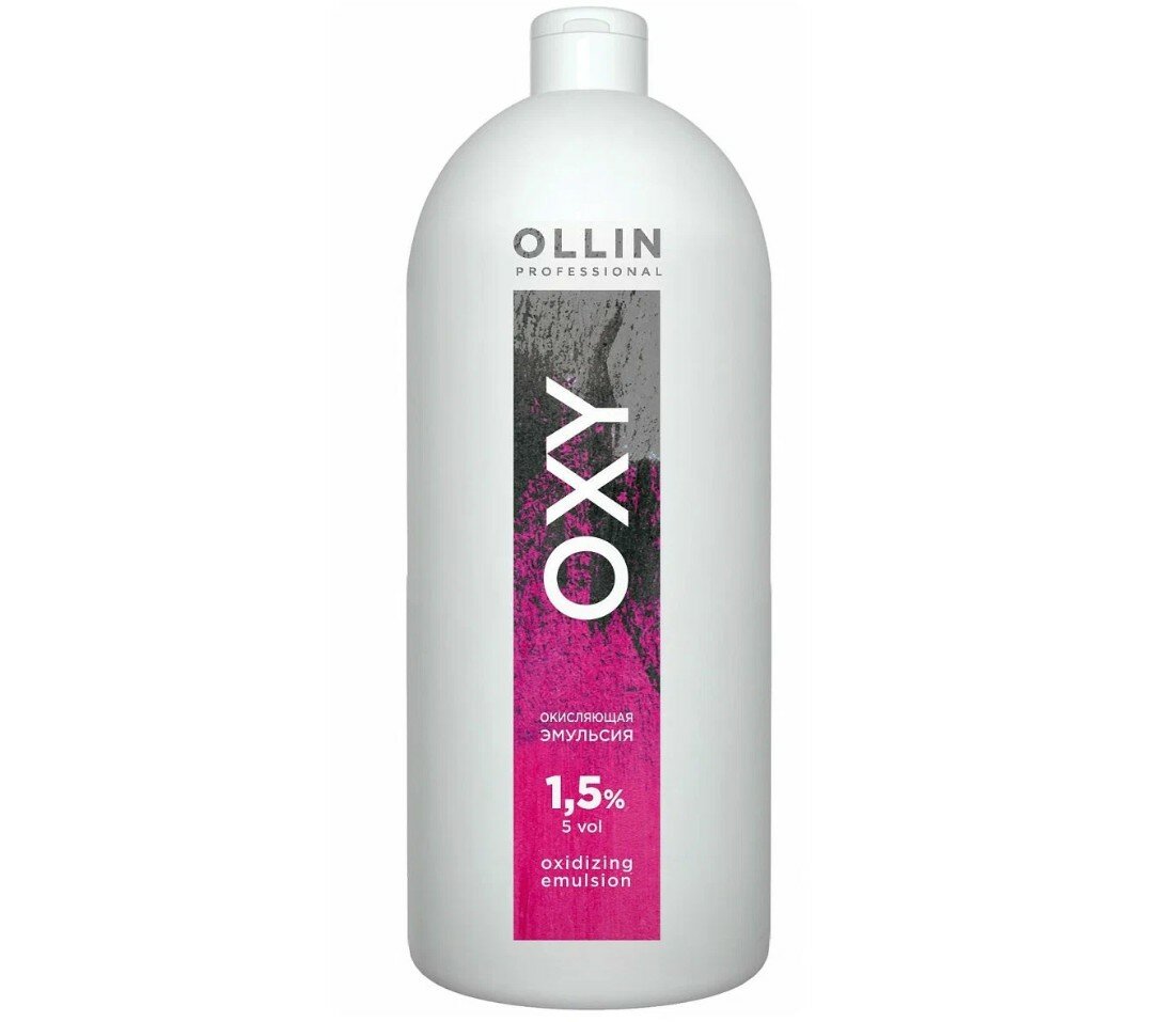 OLLIN Professional Окисляющая эмульсия Oxy, 1.5%, 1000 мл.