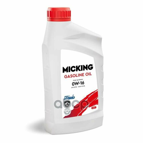 MICKING Micking Gasoline Oil Mg1 0W-16 Api Sp/Rc Synth. 1Л.