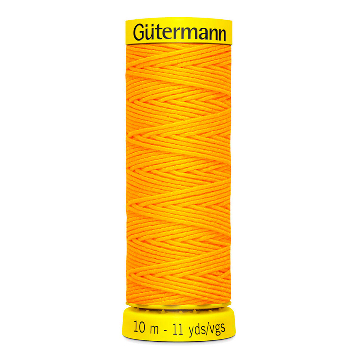 Нить эластичная для сборок и рюшей Gutermann Elastic №15, 10 м (64% полиэстер, 36% полиуретан) 744557 (4009), 5 шт