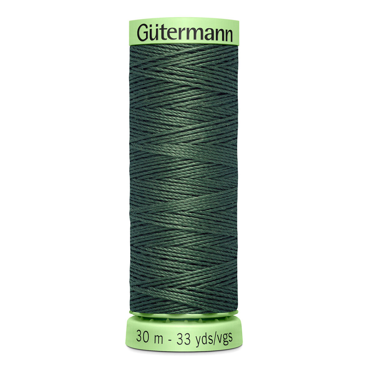 Нитки швейные Top Stitch 30/30 м для декоративной отстрочки, 100% полиэстер, Gutermann 744506 (269 лишайник), 5 шт