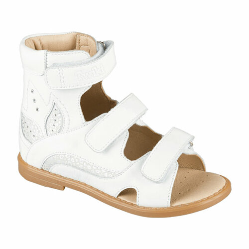 фото Сандалии twiki, размер 27, серебряный, белый