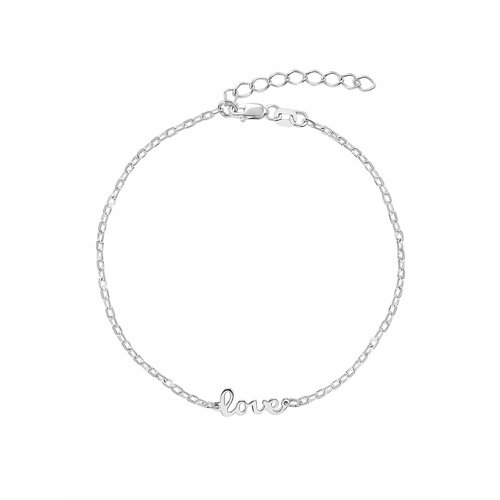 Браслет SILVER24 Love, серебро, 925 проба, длина 16 см.