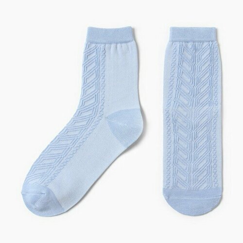 фото Носки lav, размер 36/41, голубой, розовый