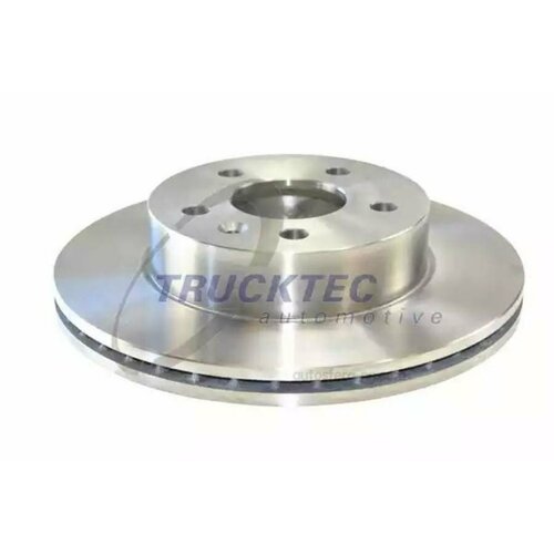 TRUCKTEC 0235074 Тормозной диск 276 x 22 mm / 5, (vorne, beluftet)