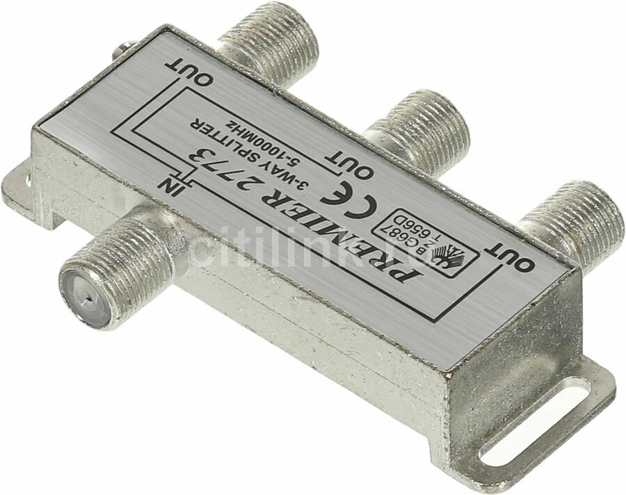 Сплиттер 2773 4-823/1 F-TV(f)/F-TV(f) Noname - фото №2