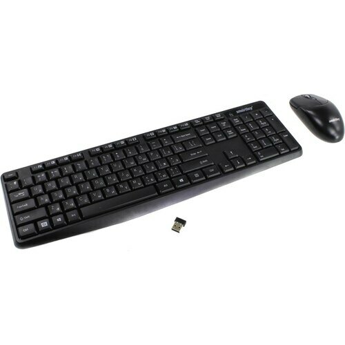 Клавиатура и мышь SmartBuy черный - фото №7