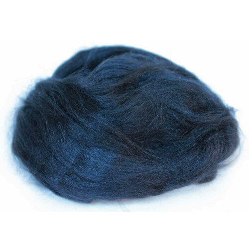 Шелк для валяния Tussah DHG графит (30), 100%шелк, 10г, 5шт