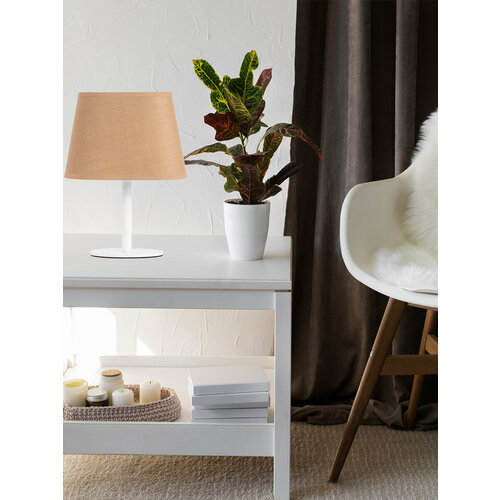 Светильник настольный с абажуром, торшер интерьерный 