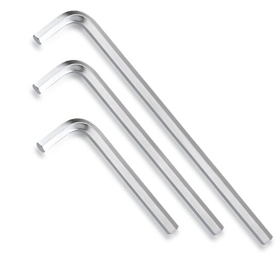 Ключ шестигранный TOPTUL, стальной, размер 3х66х23 мм (AGAS0307) — фото 1