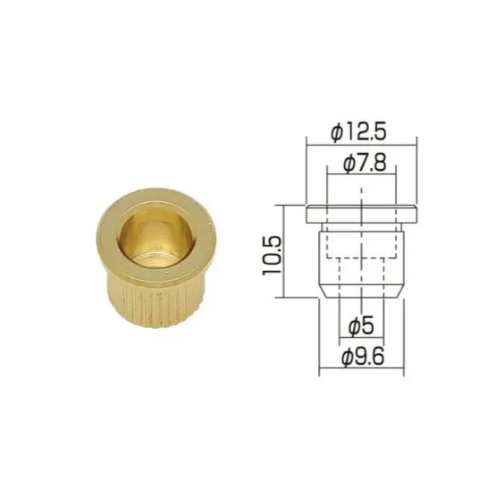 Втулка сквозного крепления струн Gotoh TLB-2G, Gotoh (Готох)