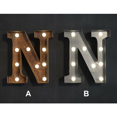 Предметы декора Creative Co-Op Настенный декор буква 