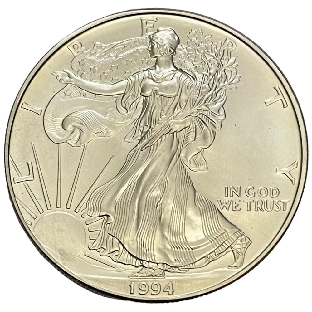 США 1 доллар 1994 г. (Американский серебряный орёл)