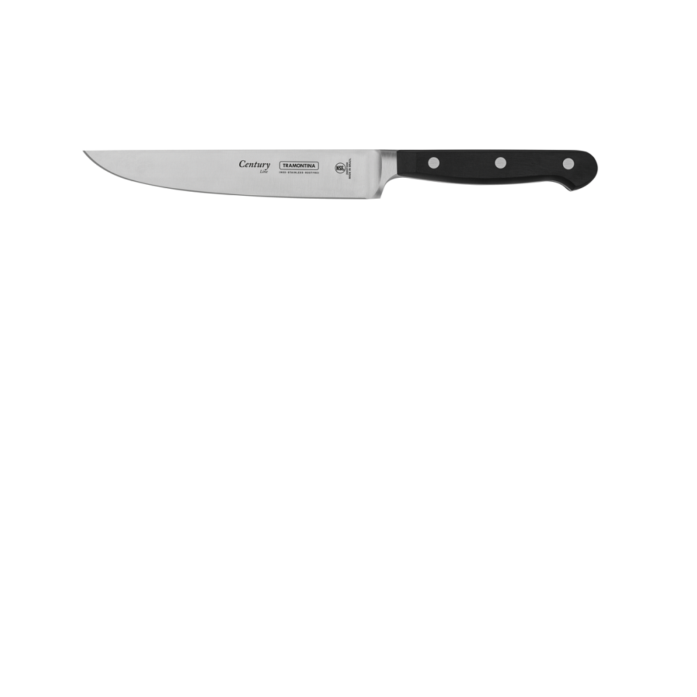 Нож кухонный Tramontina Century (24007/106) стальной лезв.155мм прямая заточка серебристый подар.кор - фото №11