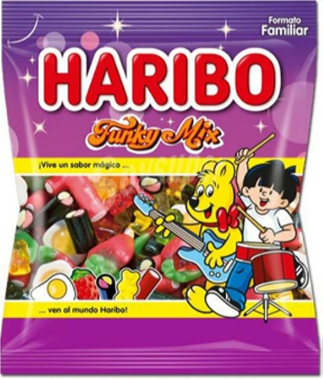 Мармелад жевательный Haribo Funky Mix 100 гр Упаковка 18 шт