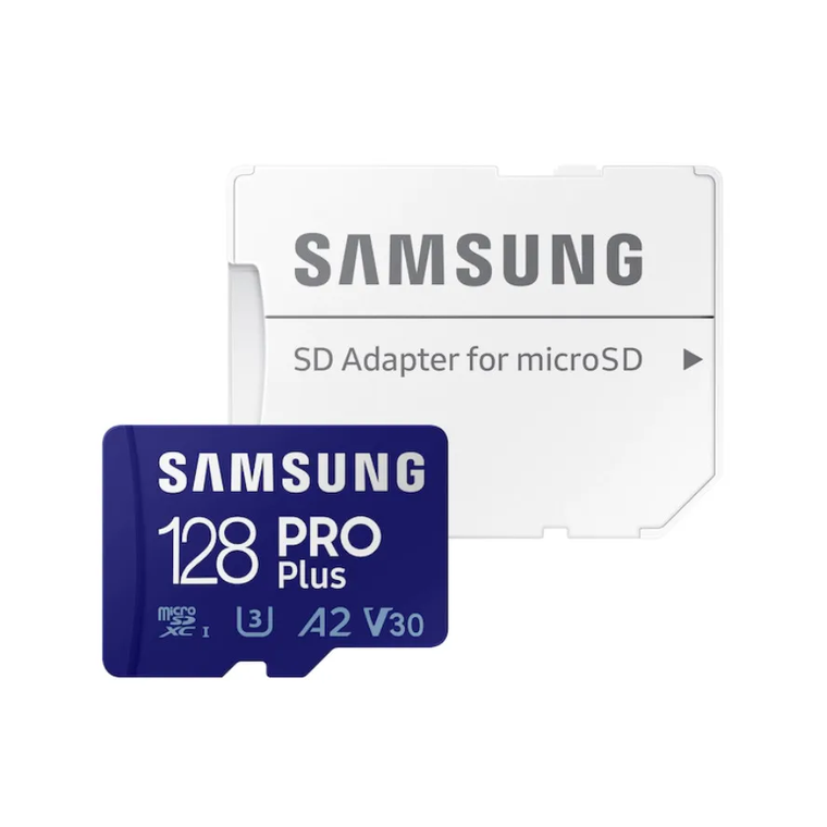 Карта памяти MicroSD 128Гб Samsung Pro Plus +SD (MB-MD128SA/EU)