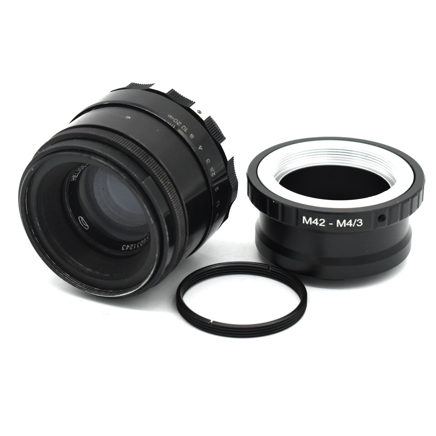 Светосильный объектив Гелиос-44М 2/58 new для фотокамер Micro 4/3 красивое боке