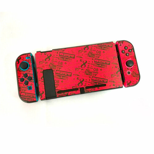 Защитный чехол на Nintendo Switch, 08 Красный милый красочный чехол для nintendo switch аксессуары для консоли ns чехол мягкий чехол тпу защитный чехол ультратонкий