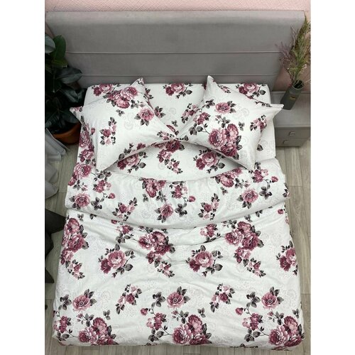 розовый, белый