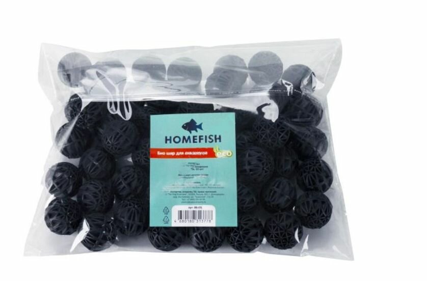 Homefish Био шар для аквариума, d-16 мм, 100 шт