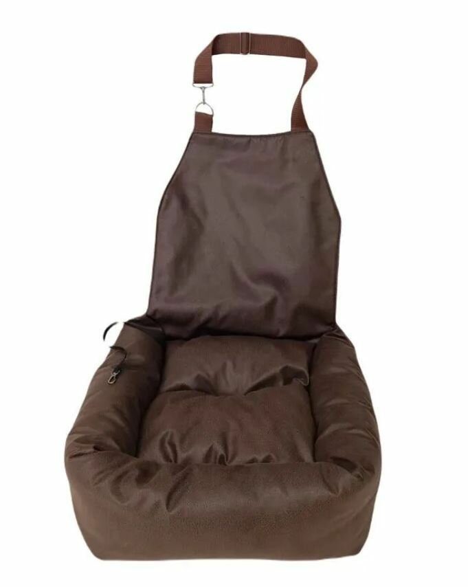 HOMEPET Автокресло для животных Tokio chocolate, Шоколадное, 48 см х 52 см х 17 см