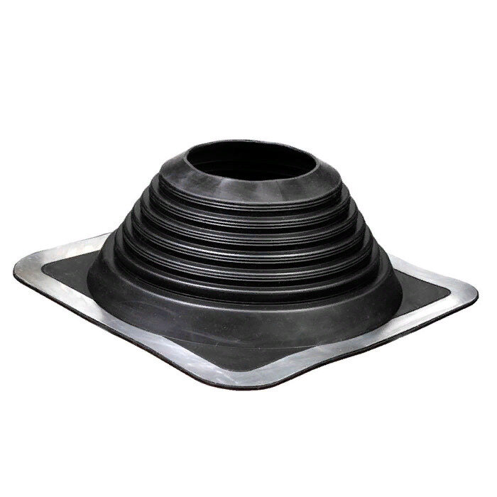 фото Манжета кровельная прямая "Мастер Флеш" № 6 (127-228) резина черная