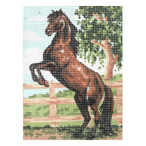 Канва с рисунком COLLECTION DART Конь 1418см 1шт 314₽