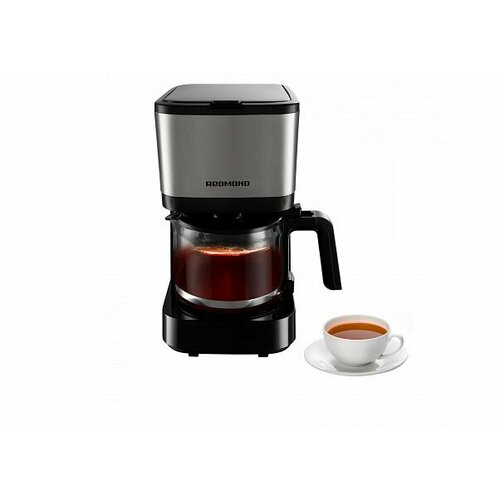 Кофеварка капельная Redmond RCM-M1528 мощность 600Вт цвет черный 1833401 381300₽