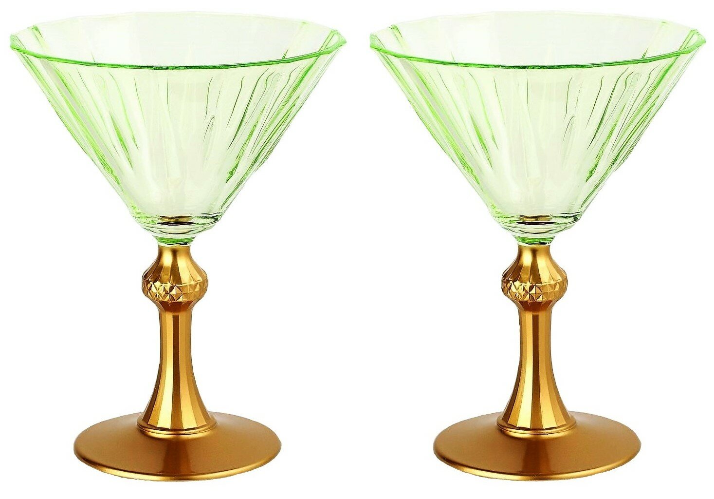 Набор креманок 2шт 238мл h-15см/d-11,7см