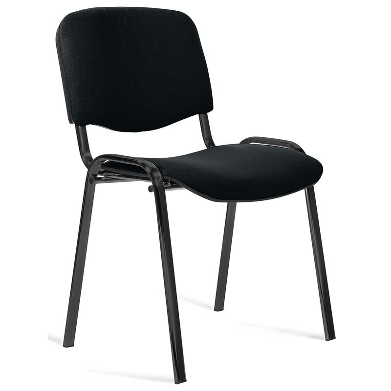 Стул Easy Chair Rio, "Изо", черный, ткань черная ТК-1, BL