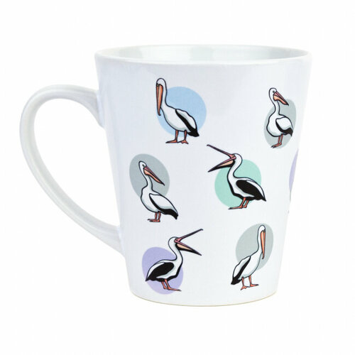 Кружка латте малая Пеликаны