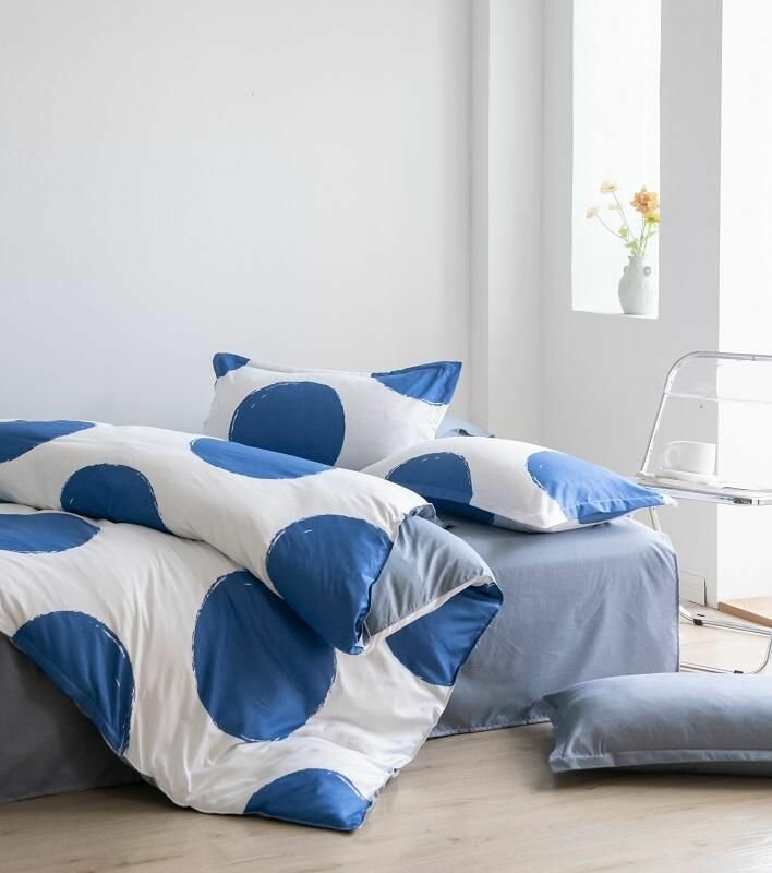 фото Постельное белье из микросатина TANGO DF01-483 DREAM FLY 50х70 (1шт), 70х70 (1шт) 1,5-спальное