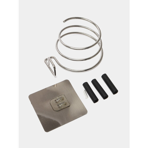 Держатель для фена настенный органайзер самоклеящийся вешалка на липучке для ванной душа 999₽