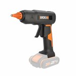 Клеевой пистолет аккумуляторный WORX WX045.9, 20В, без АКБ и ЗУ - изображение