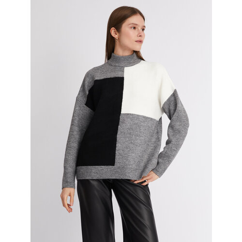 фото Свитер zolla, размер m, серый