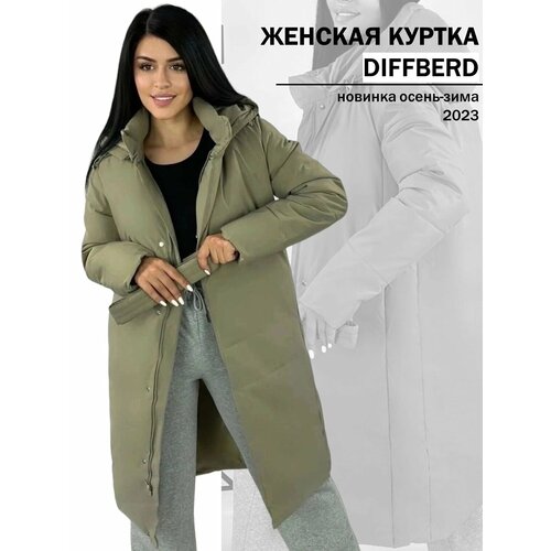 фото Куртка diffberd, размер 48, хаки