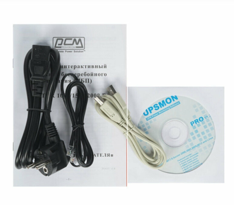 ИБП Powercom Raptor RPT-2000AP USB - фото №10