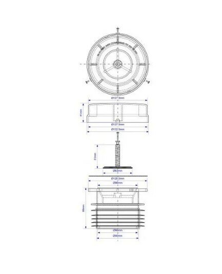 Аэратор канализационный McAlpine ø110 мм MRAA1S - фото №8